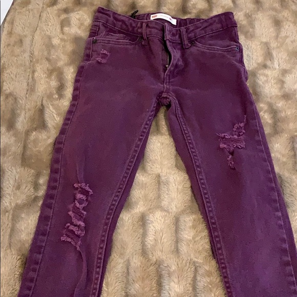 Lev’s girls size 10 “Super skinny jeans” used - Picture 3 of 4